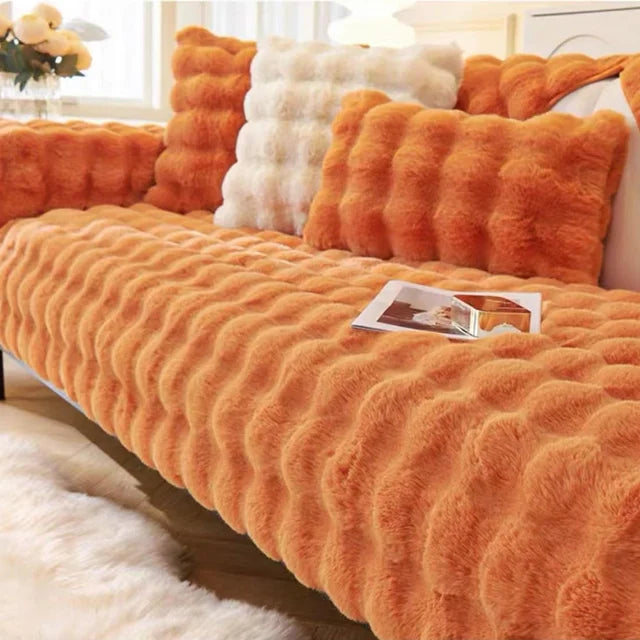 Cozy Plush Non-slip Sofa Cover